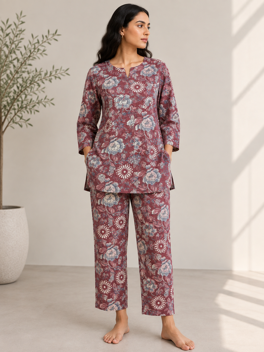 Botanical Print Co-Ord Set